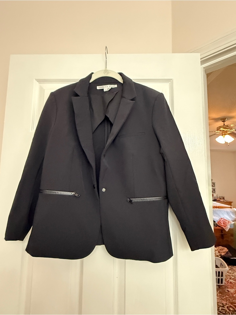 Veronica Beard Black Dickey Blazer